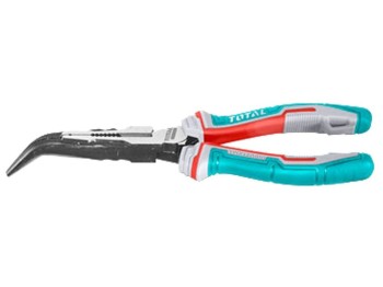 (obrázek pro) Kleště půlkulaté zahnuté, 200mm, industrial TOTAL