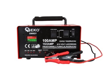 (obrázek pro) Nabíječka autobaterií se startem 6/12V, 100A GEKO