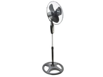 (obrázek pro) 16″ Standing Rotating Fan with Remote Control