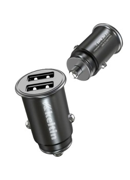 (obrázek pro) Nabíječka do auta s funkcí rychlého nabíjení 2xUSB, 24W, 4,8A KELTIN