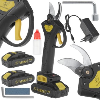 (obrázek pro) Akumulátorové nůžky 21 V, 2 x 2,0 Ah GEKO