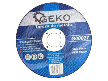 (obrázek pro) Řezný kotouč na ocel 125x1x22,2mm