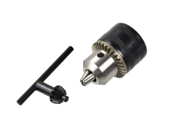 (obrázek pro) Hlavice na vrtačku 1,5-13mm s klíčem, M12x1,25