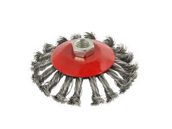 (obrázek pro) Drátěný kartáč na brusku 115mm M14