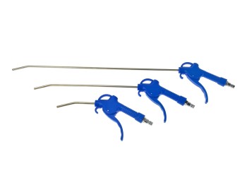 (obrázek pro) 3pc Air Blow Gun Set Nozzle 100mm / 300mm / 500mm