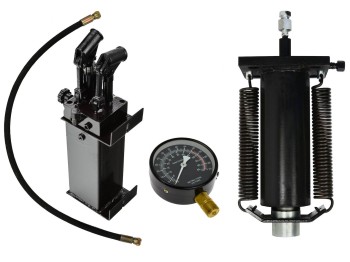 (obrázek pro) Náhradní sada k lisu 50t, rychločerpadlo, manometr, válec