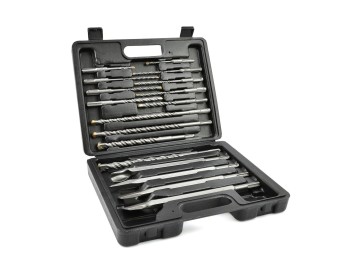 (obrázek pro) Sada vrtáků a sekáčů SDS Plus, 17 ks