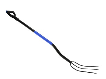 (obrázek pro) 3-Tine Digging Fork with Steel D-Handle