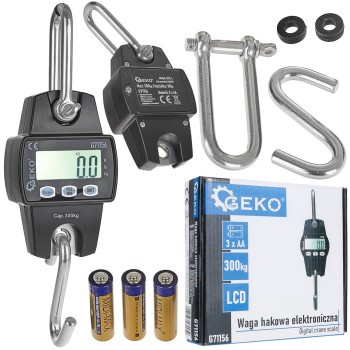 (obrázek pro) Závěsná elektronická váha 300 kg GEKO