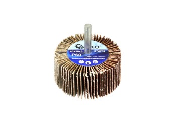 (obrázek pro) Brusný stopkový lamelový kotouč 60x30X6 P60