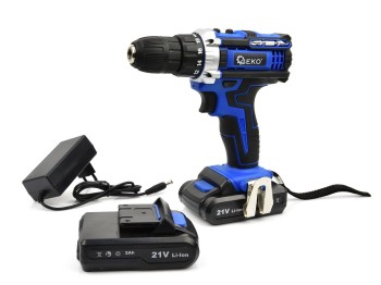 (obrázek pro) AKU vrtačka/ šroubovák 21V Li-Ion 2xAKU