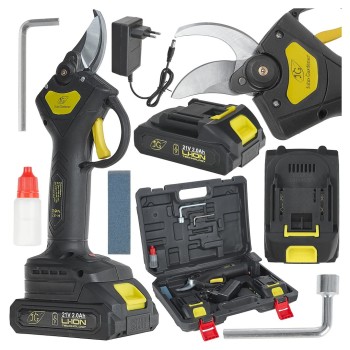 (obrázek pro) Akumulátorové nůžky 21 V, 2 x 2,0 Ah GEKO