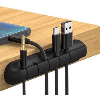 (obrázek pro) Organizér kabelů, držák na kabely a vodiče, pětimístný KELTIN