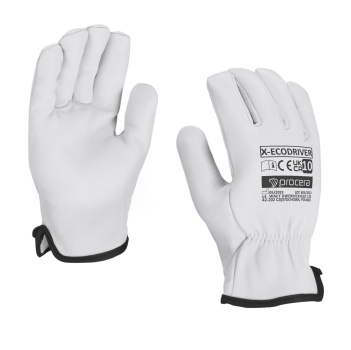 (obrázek pro) X-ECODRIVER PLNÉ KOŽENÉ RUKAVICE VEL 10 