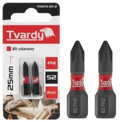 (obrázek pro) Bit rázového šroubováku PH1 25 mm S2