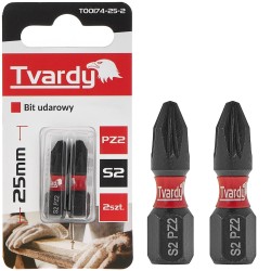 (obrázek pro) Bit rázového šroubováku PZ2 25 mm S2