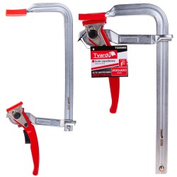 (obrázek pro) Svěrka rychloupínací ráčnová typu F 200 x 100 mm, kovaná