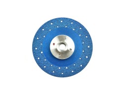 (obrázek pro) Kotouč diamantový 2v1 pro řezání a broušení dlaždic a keramiky 125x22,23mm M14 TVARDY