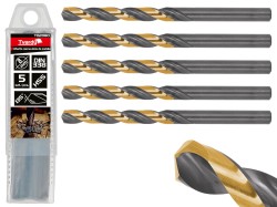 (obrázek pro) Černozlatý vrták do kovu HSS 8,0 mm