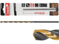 Černozlatý prodloužený vrták do kovu HSS 4,5 mm (obrázek pro) Černozlatý prodloužený vrták do kovu HSS 4,5 mm