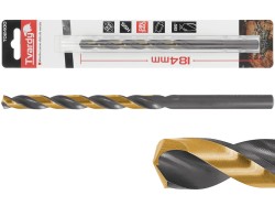 Černozlatý prodloužený vrták do kovu HSS 10,0 mm (obrázek pro) Černozlatý prodloužený vrták do kovu HSS 10,0 mm