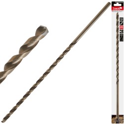 (obrázek pro) Dlouhý spirálový vrták HSS DIN1869 10,0 x 430 mm pozlacený