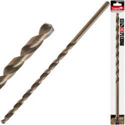 (obrázek pro) Dlouhý spirálový vrták HSS DIN1869 12,0 x 375 mm pozlacený