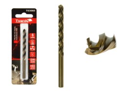 (obrázek pro) Kobaltový vrták do kovu HSS-Co, M35, 6mm TVARDY