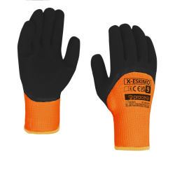 (obrázek pro) TEPLÉ RUKAVICE X-ESKIMO LATEXOVOU PĚNOU 