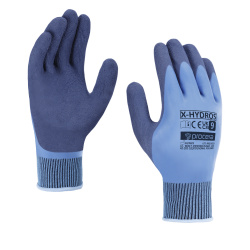(obrázek pro) DVOJNÁTĚROVÉ LATEXOVÉ OCHRANNÉ RUKAVICE X-HYDROS 