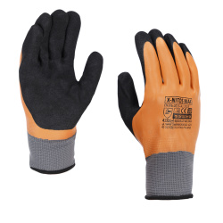 (obrázek pro) PRACOVNÍ RUKAVICE POTAŽENÉ 2XNITRILEM X-NITOS MAX. VEL. 10