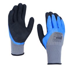 (obrázek pro) PRACOVNÍ RUKAVICE POTAŽENÉ 2xNITRIL X-NITOS 3/4 VEL. 10